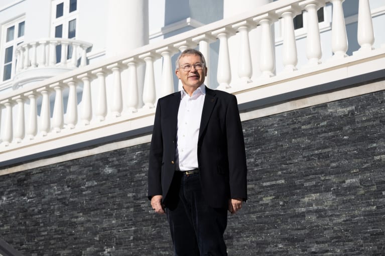 Image of Veikko Vuoristo, owner of Hotelli Haikko.